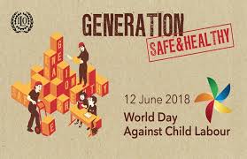 We owe our children, the most vulnerable citizens in our society, a life free of violence and fear. World Day Against Child Labour 12 June