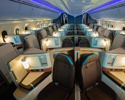 Boeing 787 Dreamliner cabin
