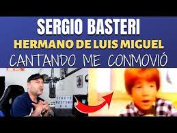 Lucía miranda, la mujer que más conoce a micky: Sergio Basteri Hermano De Luis Miguel Cantando Me Impacto Analizando Su Canto En Vivo Youtube