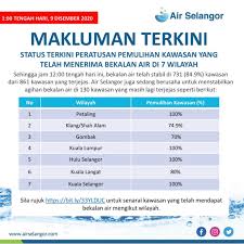 The water disruption will affect 577 areas, within 6 districts (including klang, shah alam, petaling, gombak, kuala lumpur, kuala langat and kuala selangor) in the klang valley area. Updated Air Selangor Sg Selangor Contamination Causes Water Disruption In The Klang Valley
