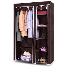 Custom closet carousels can be expensive, but you can build one to save money. 69 Portable Closet Storage Organizer Clothes Wardrobe Shoe Rack W 6 Shelf Walmart Canada
