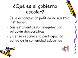 Resultado de imagen para gobierno escolar animado
