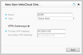 View tunnel status on the checkpoint ng. Step 2 Configure Check Point As The Non Velocloud Site On The Velocloud Orchestrator