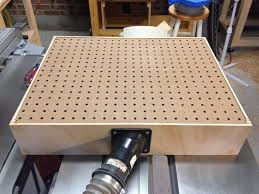 Downdraft Dust Collector By Notw Lumberjocks Com Woodworking Community In 2020 Woodworking Shop Layout Woodworking Woodworking Projects Diy
