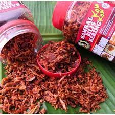 Saya dapat idea untuk menyediakan lauk sambal ikan bilis kering selepas bersembang dengan linda dan isma berkenaan lauk yang mereka sediakan semasa berbuka puasa. Sambal Bilis Kering Kaw Kaw Shopee Malaysia