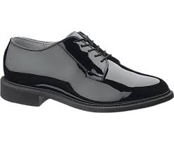 Men High Gloss Oxford Dress Shoes Bates Footwear