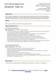 When you apply for a job, what the hr professional sees is your cv, this is what. Coil Tubing Supervisor Resume Samples Qwikresume