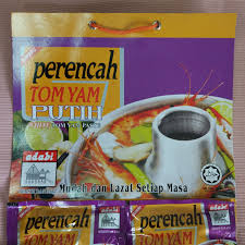 Adabi tom yam kung paste 40g x 1 packet 2 servings serving suggestion easy to prepare traditional dishes special. Adabi Perencah Tom Yam Putih Food Drinks Local Delights Halal Local Delights Others On Carousell