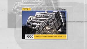 Taiwan is in a seismically active zone, on the pacific ring of fire, and at the western edge of the philippine sea plate. Wion Todayinhistory 1999 Earthquake In Taiwan Kills Facebook