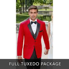 Get this single button mens red tuxedo jacket with free. Red Tuxedos Accessories Perfect Tux