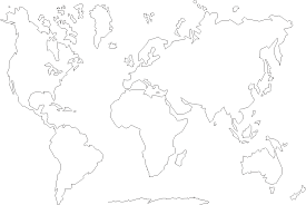 Geography World Map World Map Outline World Map Printable Free Printable World Map