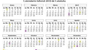 Además puede visualizar un listado de todos los días festivos de 2021. Calendario Laboral 2020 Catalunya Ccoo Calendario 2019
