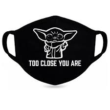 Maske If You Can Read This You Re Too Close Baby Yoda Face Mask Reusable Face Mask Skywalker Face Mask Etsy In 2020 Face Masks For Kids Funny Face Mask Funny Mask