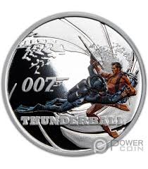 Eon productions, mgm studios and universal pictures international today announced the world premiere of no time to die, the 25 th james bond film, will take place on tuesday 28 september 2021 at london's royal albert hall. Thunderball 007 Agent Silver Coin 50 Cents Tuvalu 2021 Power Coin