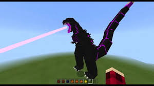 Gozilla vs king ghidorah : King Of The Monsters Mod In Mcpe Youtube