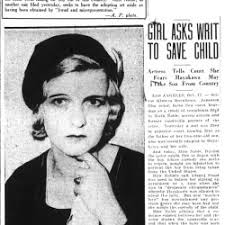 1931 newspaper story about Sessue Hayakawa and the actress Ruth Noble's  court battle. She had a child by Sessue, whom he and his...