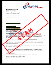 Securities industry (central depositories) (body corporate which may be appointed as an auhtorised depository agent under paragraph 13(2)(g) of the act) regulations 1998. Bursa Academy Sc S Investor Alert