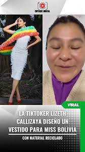 El Traje De Miss Tangandia Reciclado De Botellas