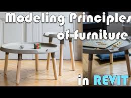 Esta vez una mesa de centro donde podéis ver lo fácil que es obtener un buen resultado sin necesidad de complicarse la vida. Modeling Principles Of Furniture In Revit Table Lr5m Youtube