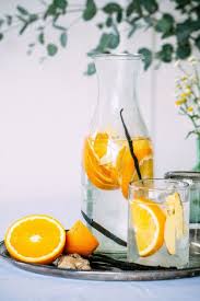 Eau Detox Orange Vanille Nosugarchallenge Le Buzz Des Eaux Detox Elle A Table Recettes D Infusions Recettes A Base D Eau Boisson