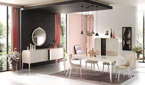 Enza home yemek odası takımları ile tanışmak ister misiniz? Angel Yemek Odasi Enza Home