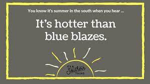 Never seen it anywhere else. Things Southerners Say When It S Really Hot Outside Southern Words Southern Sayings Funny Southern Sayings