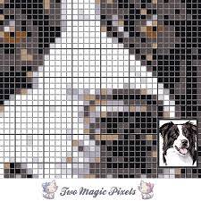 Border Collie Crochet Blanket Pattern Knitting Cross Stitch Graph Pdf Bordercollie Cross Stitch Cross Stitch Embroidery Crochet Blanket Patterns