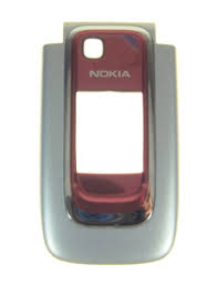My demand is only only rs. Carcasa Frontal Nokia 6131 Plata Rojo Tecnophonia