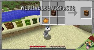 This recipe will produce a big backpack if tanned leather is used instead of leather. Copygirl S Wearable Backpacks Mod 1 12 2 1 11 2 1 10 2 For Minecraft Cube World Game