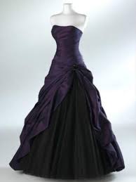 Free wedding dresses designs ideas. Discountpurple Silver And Black Wedding Dress Party Strapless A Line Full Length Lace Up Back Custom Plus Size Formal Occasion From Hilian 108 55 Dhgate Com