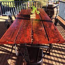 We did not find results for: Rustic Redgum Train Sleeper Outdoor Table Patio Table Top Outdoor Wood Furniture Patio Table