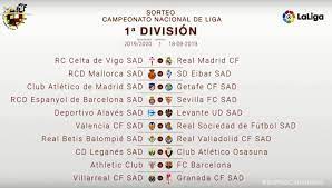 The season began on 12 september 2020 and is scheduled to conclude. Calendario Liga 2019 2020 El Primer Clasico Entre Barcelona Y Real Madrid Sera El 27 De Octubre