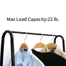 Clothing racks come in several configurations and are usually made of durable materials, such as steel. Homebi Garment Rack Metal Clothing Rack Coat Organizer Laundry Closet Storage Entrway Shelving Unit With Hanger And 2 Tier Durable Shelf For Shoes Clothes Storage In Black 23 6 Wx13 19 Dx63 H Garment Racks Home Kitchen