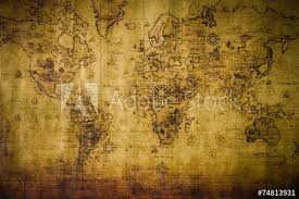 Credence De Cuisine En Verre Imprime Carte Du Monde Old Map Old Map Map Wall Mural Old World Maps