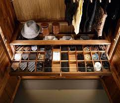 Easy access to office, casual, party and home wears; 21 Cool Ways To Organize Men Accessories At Home Digsdigs Luxury Wardrobe Wardrobe Storage Wardrobe Drawers
