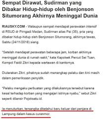 Manajer hrd dunkin' donuts, junaidi mengakui serikat pekerja memang tidak diibatkan dalam keputusan penundaan thr dan pemotongan gaji. Polisi Rekonstruksi Kasus Pria Dibakar Hidup Hidup Kaskus