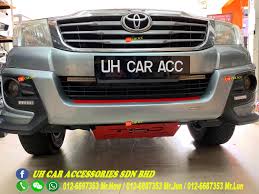 Harga servis boost kereta vigo. Toyota Hilux Vigo Engine Stone Guard Cover Uh Car