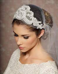 Graceful Fairytale Dreams Vintage Wedding Hair Veil Hairstyles Bridal Headwear