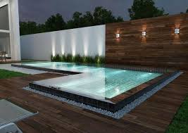 Keitjes Voor Afwatering Rond Zwembad En Houten Vloer Kunstgras Verder Super Idee Swimming Pools Backyard Small Backyard Pools Swimming Pool Designs