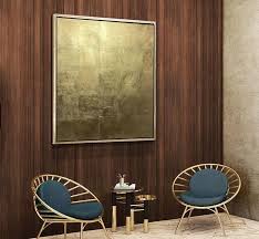 Large Gold Leaf Wall Decor Metallic Painting Minimalist Etsy In 2020 Minimalist Painting Gold Leaf Art Textured Wall Art