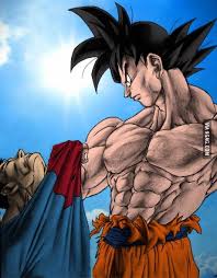Based on toriyama sensei and toyotarou's designs. And That S How That Battle Ends Goku Vs Superman Goku Vs Dragon Ball Art
