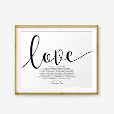 Love Is Patient Love Is Kind 1 Corinthians 13 4 8 Bible Etsy Love Is Patient 1 Corinthians 13 Printable Inspirational Quotes