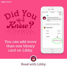 Sign in to multiple libraries, with one or more cards for each library. Meet Libby The New Way To Download Ebooks Eaudio Central Rappahannock Regional Library