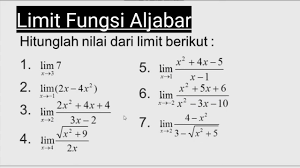 Download aplikasi gulam halim di play store. Limit Fungsi Aljabar Youtube