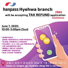 This problem of cash not withdrawn from atm but amount deducted of atm is mostly get resolved within as you give application, the bank starts an inquiry about your transaction and refund your debited amount. Free Tax Refund Application Assistance Hanpass Remittance Philippines Facebook