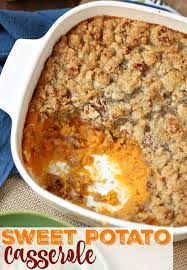 The Best Sweet Potato Casserole Recipe Sweet Potato Recipes Casserole Sweet Potato Casserole Easy Sweet Potato Casserole