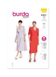 Burda Style Pattern 6339 Misses' Dress With Waistband - Sewdirect