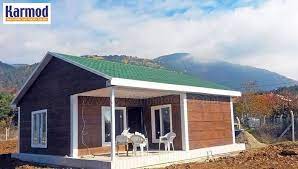 Prefabrik ev temeli zemin betonu (subasmanı). Prefabrik Evlerin Yapim Asamalari
