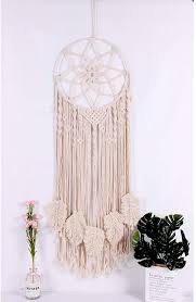 Bohemian macrame wall hanging diy easy costumes for men. High Quality Aerwo Macrame Dream Catcher For Bedroom Feather Woven Wall Hanging Huge Dream Catcher Wall Decor For Baby Nursery Decor Boho Tassels Decoration Handmade Dreamcatcher 36 X 13 Inches For Sale