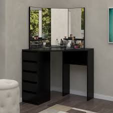 Orren Ellis Roode Corner Makeup Vanity With Mirror Reviews Wayfair We are pleased to offer: